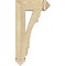 Ekena Millwork Olympic Arts & Crafts Rough Sawn Bracket, Douglas Fir, 4"W x 14"D x 26"H BKT04X14X26OLY03RDF - alternate 3